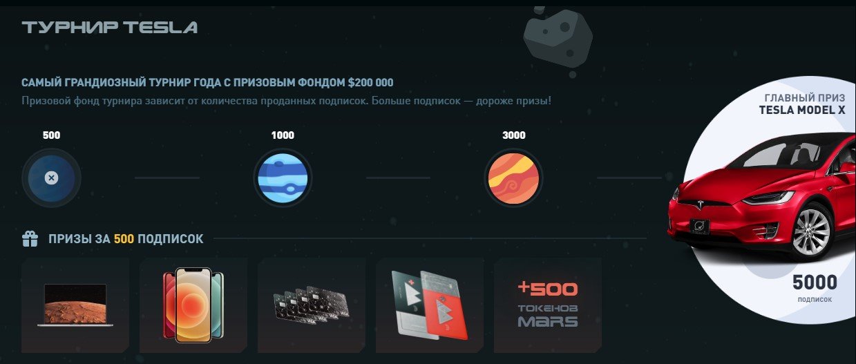 турниры и розыгрыши в To The Moon